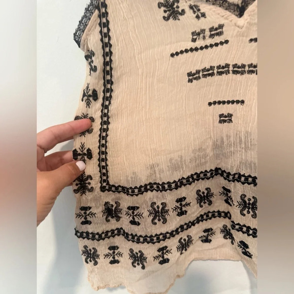 Urban Outfitters Ecote Y2K Boho Sheer Lace Tank Top size xs 1009 - Picture 5 of 12